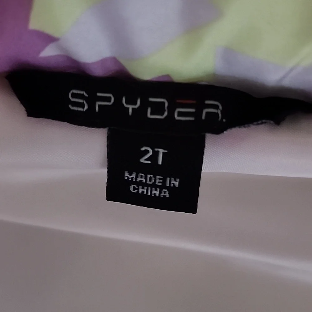 Spyder girls‎ vest 2t
